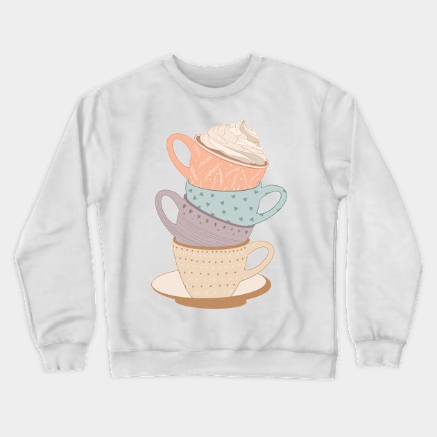 Cups Crewneck Sweatshirt by smoochugs